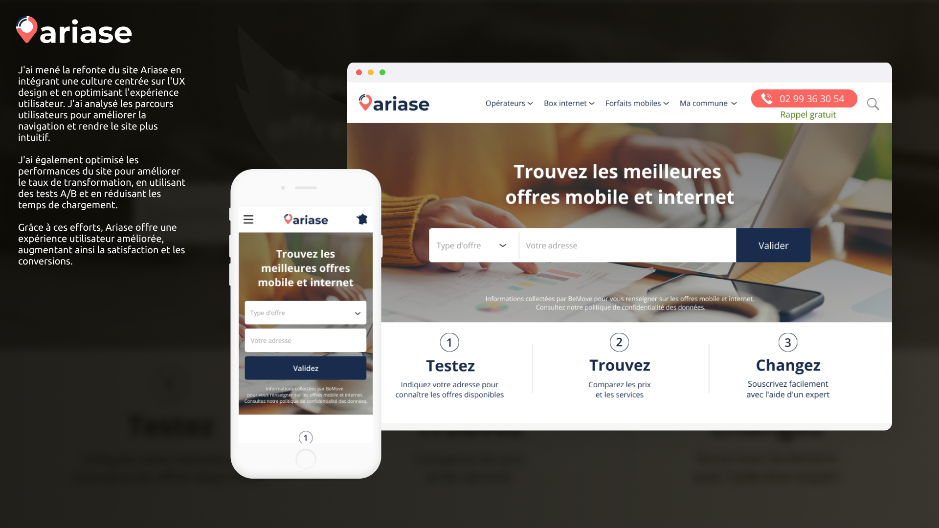Projet Figaro Ariase